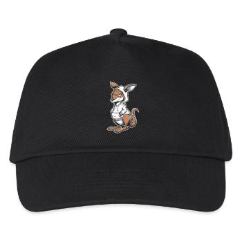 Kangourou Kangourou Animaux australiens - Casquette de baseball Enfant - noir - Devant