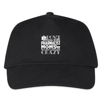 Pharmacist Don't Mess With Pharmacist Moms - Kids’ Baseball Cap - black - Front