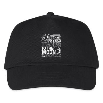 Physics Teacher I Love My Physics Teacher - Kids’ Baseball Cap - black - Front