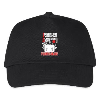 4th Grade Teacher Team 4th Grade - Kids’ Baseball Cap - black - Front