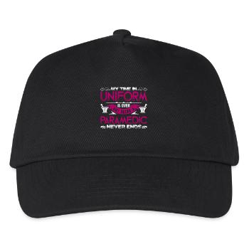 Paramedic Being A Paramedic Never Ends - Kids’ Baseball Cap - black - Front