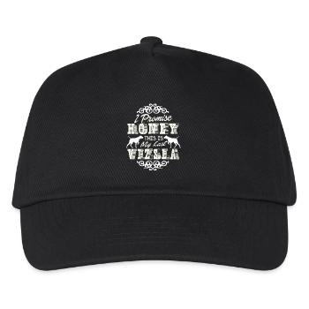 I Promise Honey This Is My Last Vizsla - Kids’ Baseball Cap - black - Front
