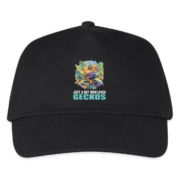 Geckos Geckos - Casquette de baseball Enfant - noir - Devant
