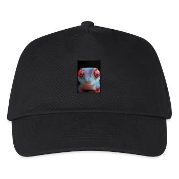Geckos Gecko - Kids’ Baseball Cap - black - Front