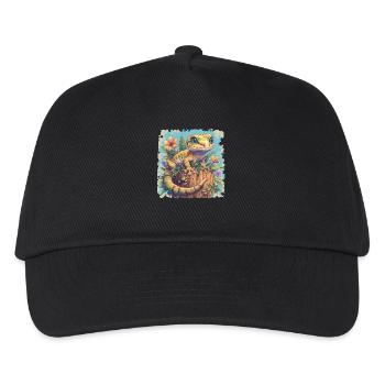 Geckos Gecko - Kids’ Baseball Cap - black - Front