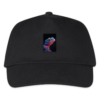 Geckos Gecko - Kids’ Baseball Cap - black - Front