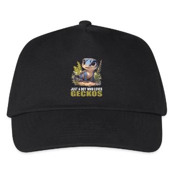 Geckos Geckos - Casquette de baseball Enfant - noir - Devant