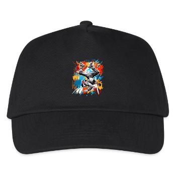 Breakdance - Kinder Basecap - Schwarz - Vorne