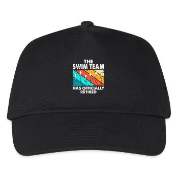 L'équipe de natation est officiellement à la retraite - Casquette de baseball Enfant - noir - Devant