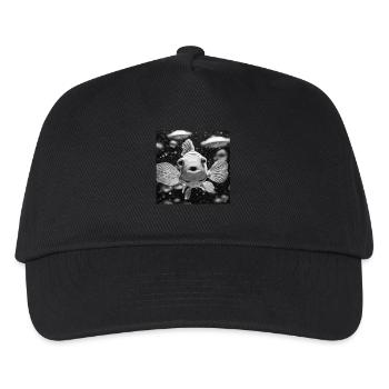 Clownfisch - Kinder Basecap - Schwarz - Vorne