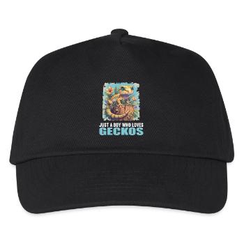 Geckos Geckos - Casquette de baseball Enfant - noir - Devant