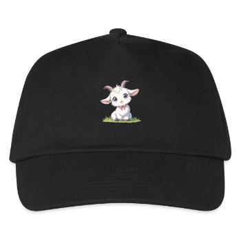 Chèvres chèvre - Casquette de baseball Enfant - noir - Devant