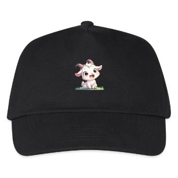 Chèvres chèvre - Casquette de baseball Enfant - noir - Devant
