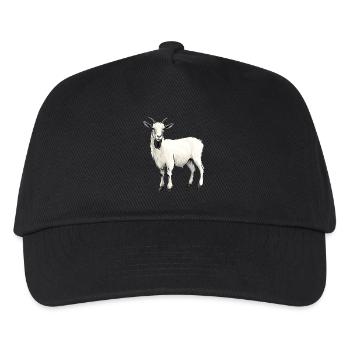 Chèvres chèvre - Casquette de baseball Enfant - noir - Devant