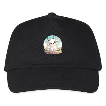 Chèvres chèvre - Casquette de baseball Enfant - noir - Devant