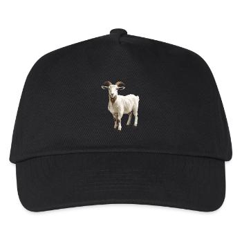 Chèvres chèvre - Casquette de baseball Enfant - noir - Devant