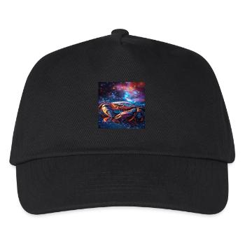 Krabbe - Kinder Basecap - Schwarz - Vorne