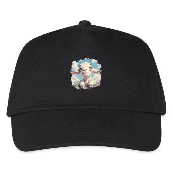 Chèvres chèvre - Casquette de baseball Enfant - noir - Devant