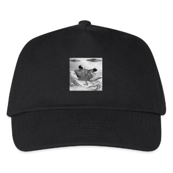 Krabbe - Kinder Basecap - Schwarz - Vorne