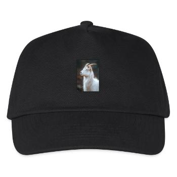 Chèvres chèvre - Casquette de baseball Enfant - noir - Devant