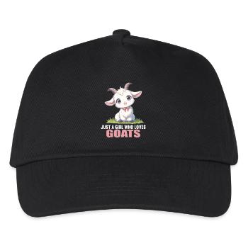 Chèvres chèvre - Casquette de baseball Enfant - noir - Devant