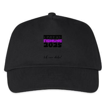 Confirmation 2025 Guest Book Gift Girls Boys - Kids’ Baseball Cap - black - Front
