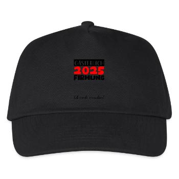 Confirmation 2025 Guest Book Gift Girls Boys - Kids’ Baseball Cap - black - Front