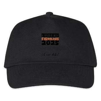 Confirmation 2025 Guest Book Gift Girls Boys - Kids’ Baseball Cap - black - Front
