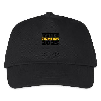 Confirmation 2025 Guest Book Gift Girls Boys - Kids’ Baseball Cap - black - Front