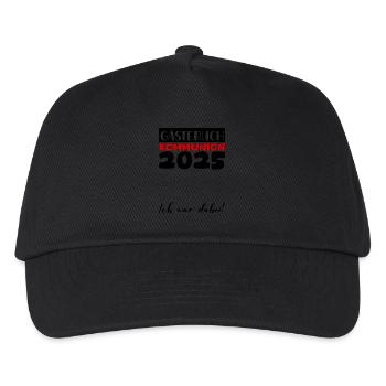 Communion 2025 Guestbook Gift Girl Boys - Kids’ Baseball Cap - black - Front