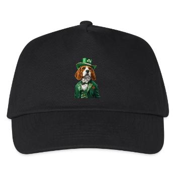 Beagle - Kinder Basecap - Schwarz - Vorne