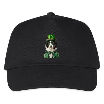Border Collie - Kinder Basecap - Schwarz - Vorne