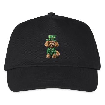Pudel - Kinder Basecap - Schwarz - Vorne