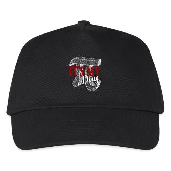 Pi Day Pi Day It's My Day - Kids’ Baseball Cap - black - Front