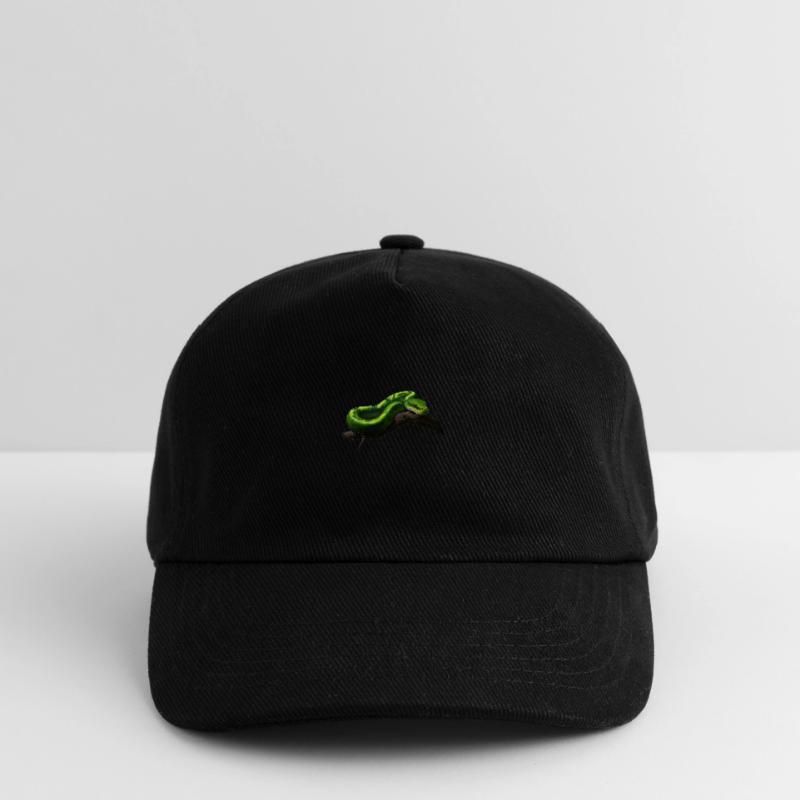 Green Tree Python Snakes Lover Terrarium Kids’ Baseball Cap