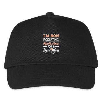 Acceptation des demandes Homme réel Divorce - Casquette de baseball Enfant - noir - Devant