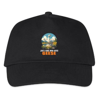 oies oies - Casquette de baseball Enfant - noir - Devant