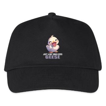 oies oies - Casquette de baseball Enfant - noir - Devant