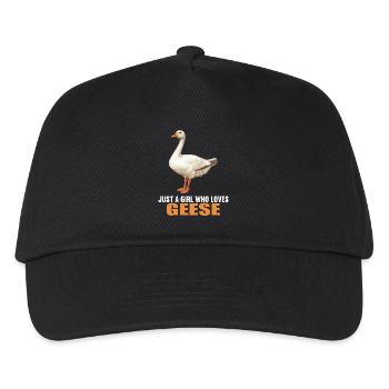 oies oies - Casquette de baseball Enfant - noir - Devant