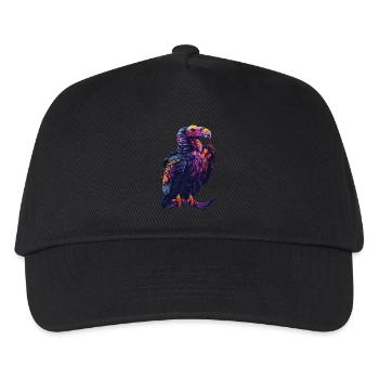 Geier - Kinder Basecap - Schwarz - Vorne