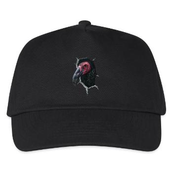 Geier - Kinder Basecap - Schwarz - Vorne