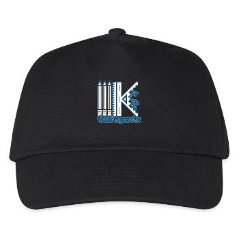 Kindergarten Teacher K is for Kindergarten - Kids’ Baseball Cap - black - Front