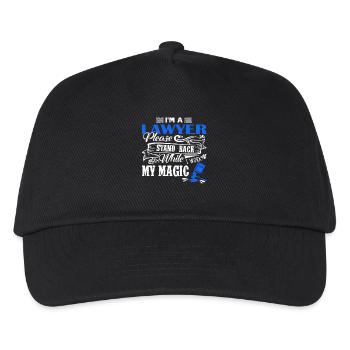 Lawyer I Am A Lawyer - Kids’ Baseball Cap - black - Front