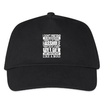 I Am A Welder - Kids’ Baseball Cap - black - Front