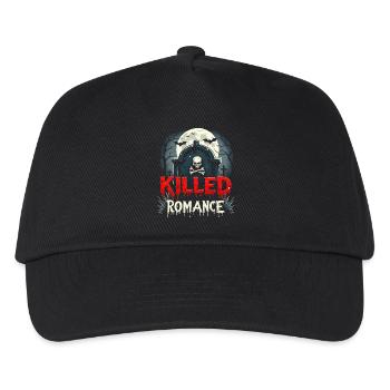 Social Media Killed the Romance - Kinder Basecap - Schwarz - Vorne