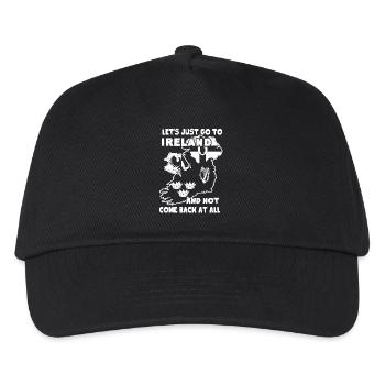 Let's Just Go To Ireland - Kids’ Baseball Cap - black - Front