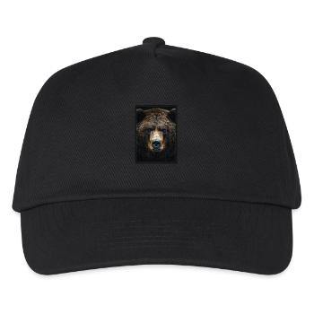 grizzly bears Grizzly bear - Kids’ Baseball Cap - black - Front