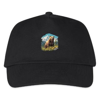 grizzly bears Grizzly bear - Kids’ Baseball Cap - black - Front