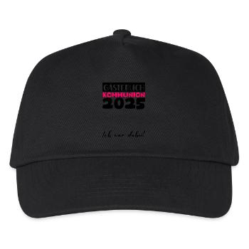 Communion 2025 Guest Book Gift Girls Boys - Kids’ Baseball Cap - black - Front