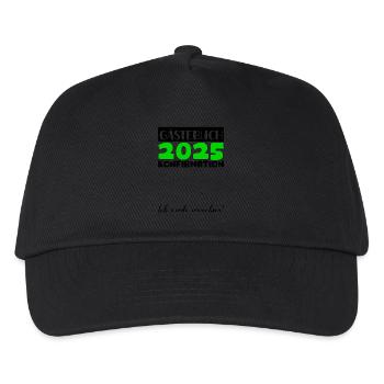Confirmation 2025 Guestbook Decoration Girls Boys - Kids’ Baseball Cap - black - Front